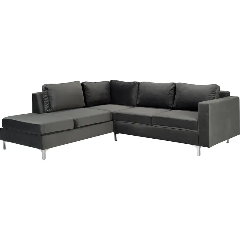 Narożnik ORLEAN VELVET Tiffany 19 Lewy