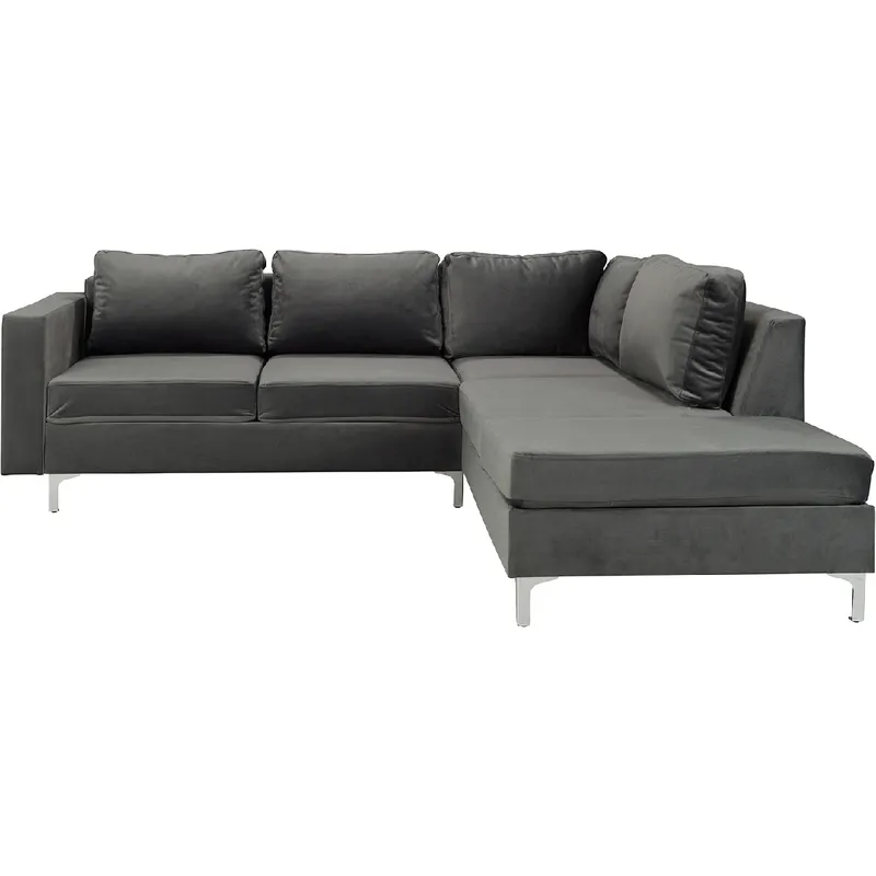 Narożnik ORLEAN VELVET Tiffany 19 Prawy