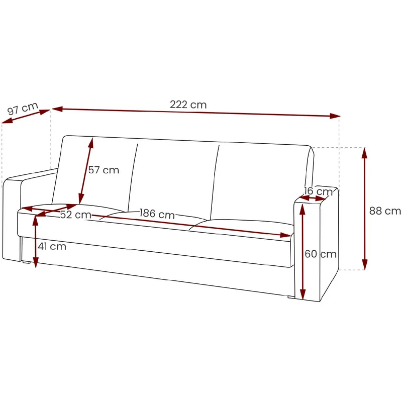 Sofa GORDI Lux 05 + Soft 11