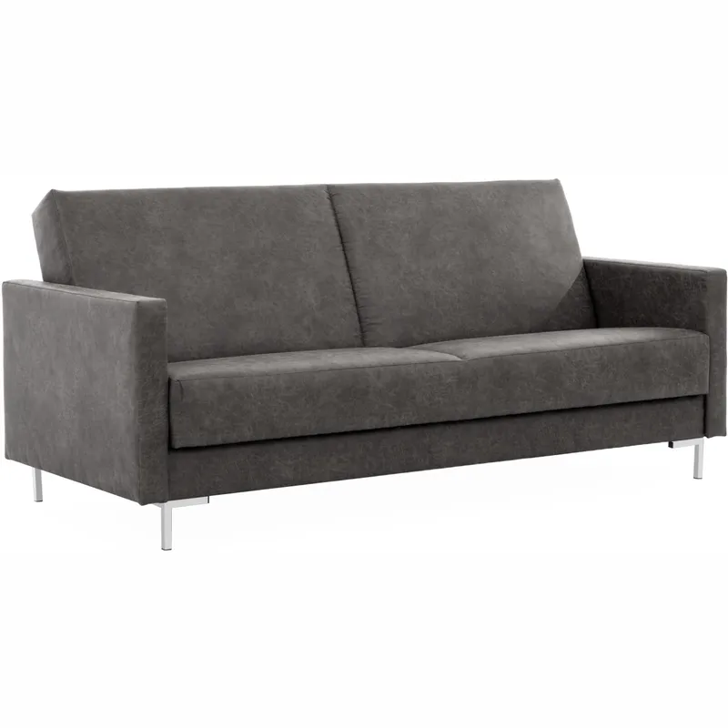 Sofa SELVA A Manila Dark Grey Chrom