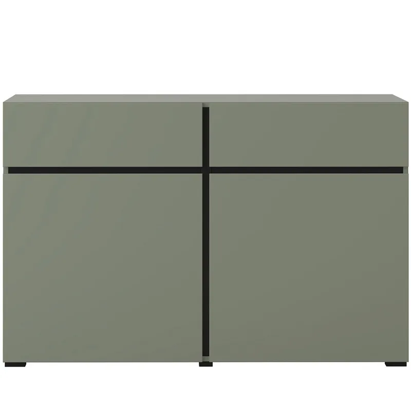 Komoda CROSI 45 Zielony / Czarny