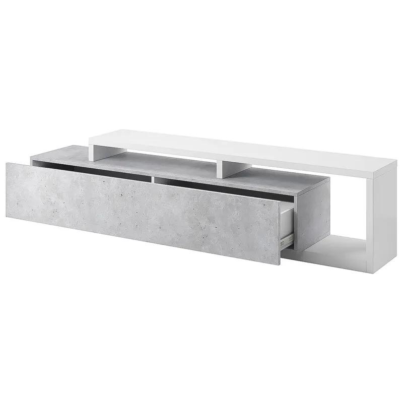 Komoda RTV TABO BT40 Antracyt / Dąb Ribbec