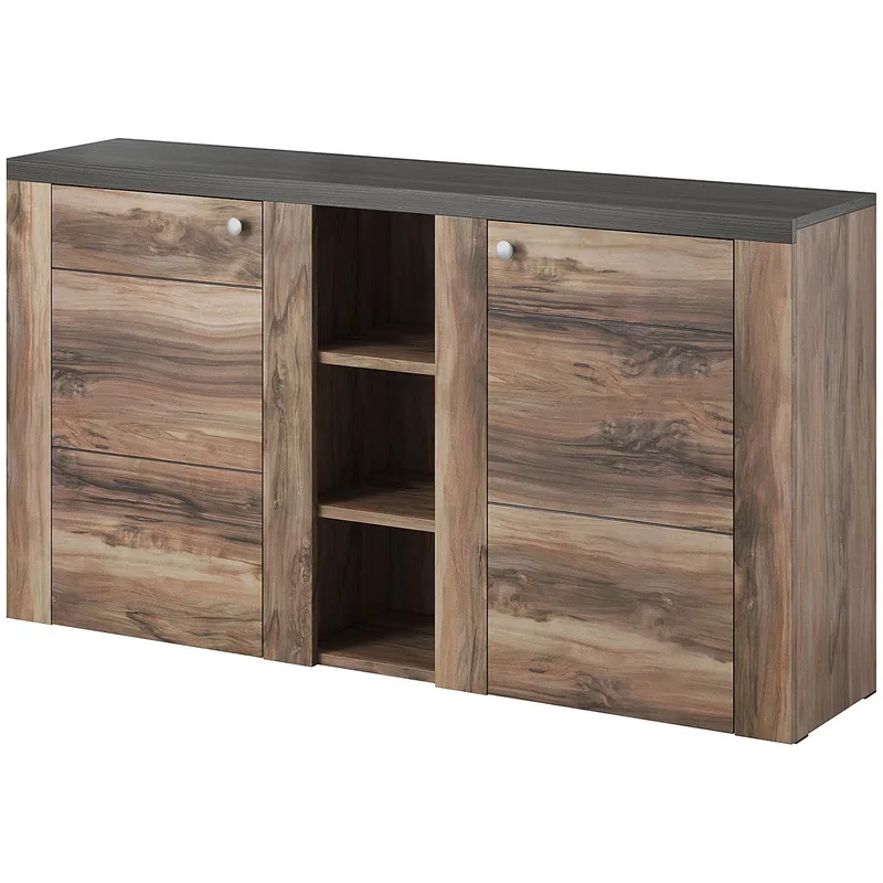 Komoda LORAN LO26 Satin Nussbaum / Touchwood
