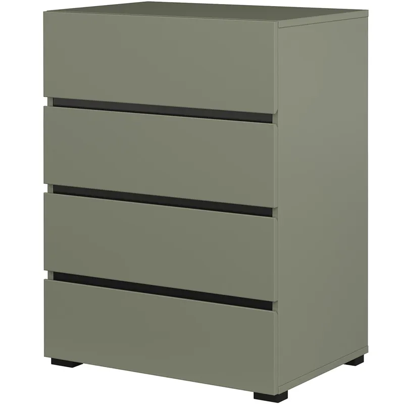 Komoda CROSI 27 Zielony / Czarny