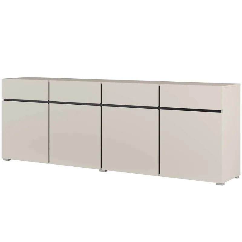 Komoda CROSI 25 Kaszmir / Czarny