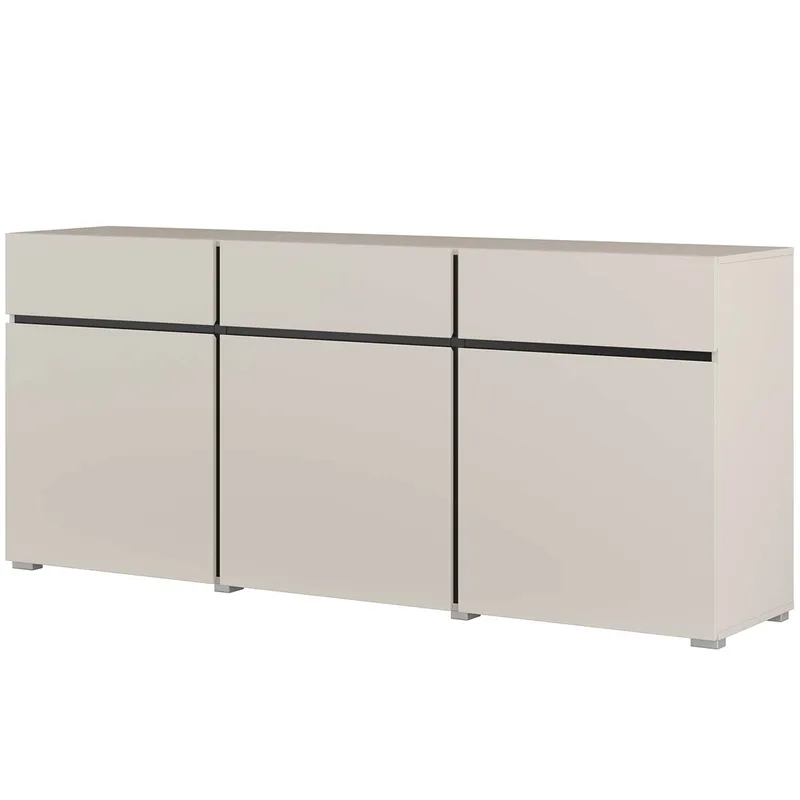 Komoda CROSI 43 Kaszmir / Czarny