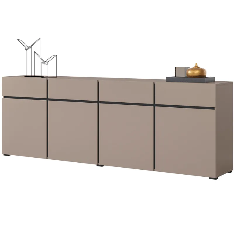 Komoda CROSI 25 Congo / Czarny