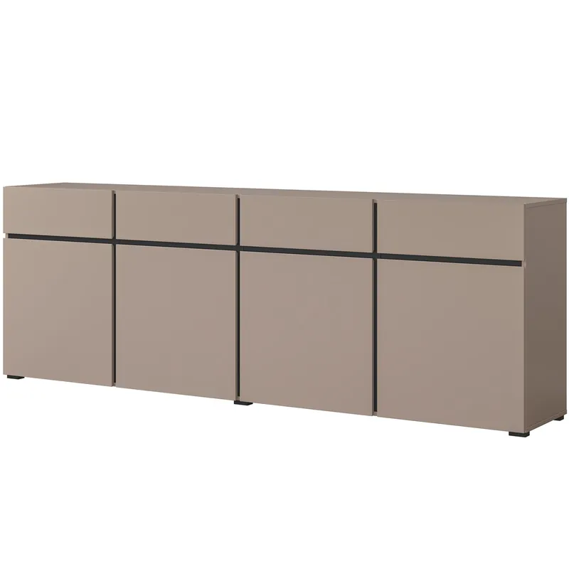Komoda CROSI 25 Congo / Czarny