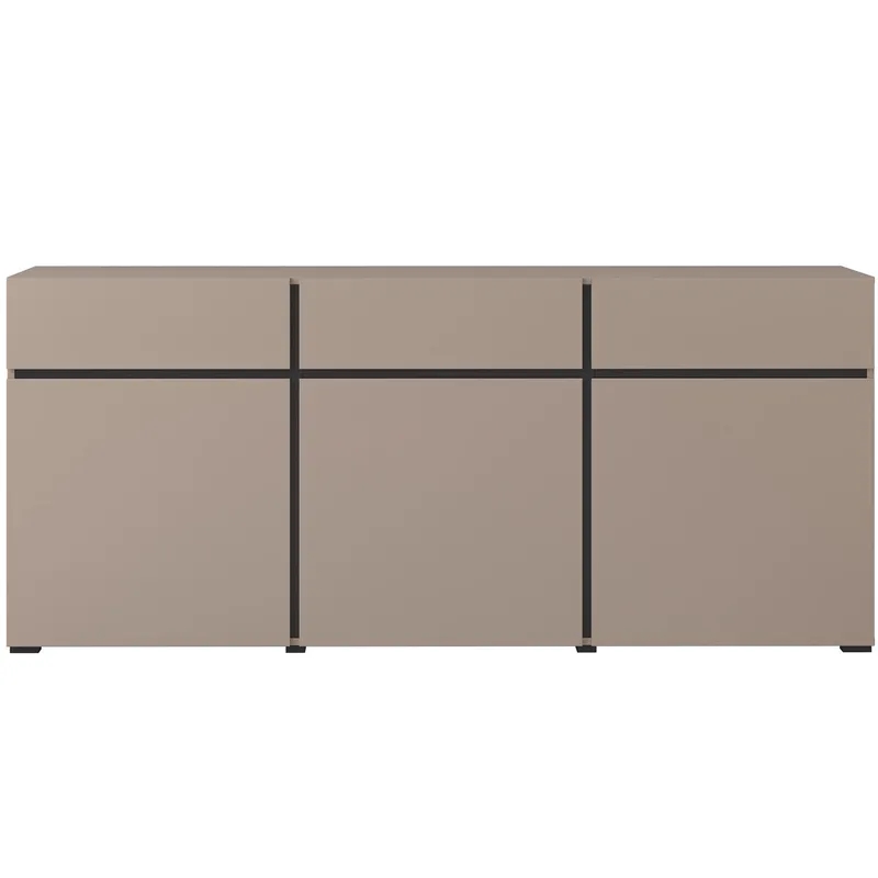 Komoda CROSI 43 Congo / Czarny