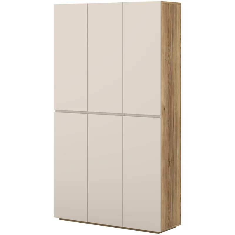 Komoda DRISS 78 Dąb Mauvella / Kaszmir