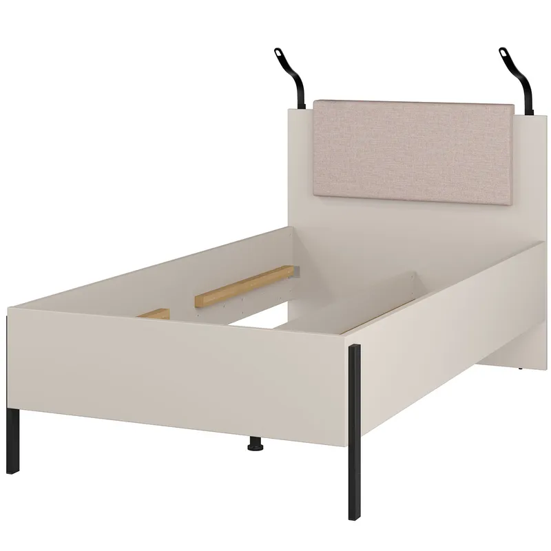 Łóżko 100x200 JUKAN 34 Kaszmir