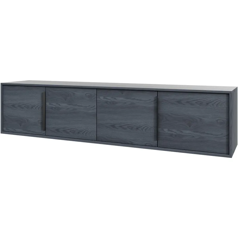 Komoda RTV Wisząca ETNI 40 Dąb Carbon