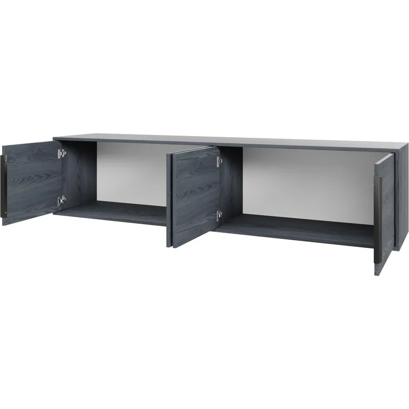 Komoda RTV Wisząca ETNI 40 Dąb Carbon