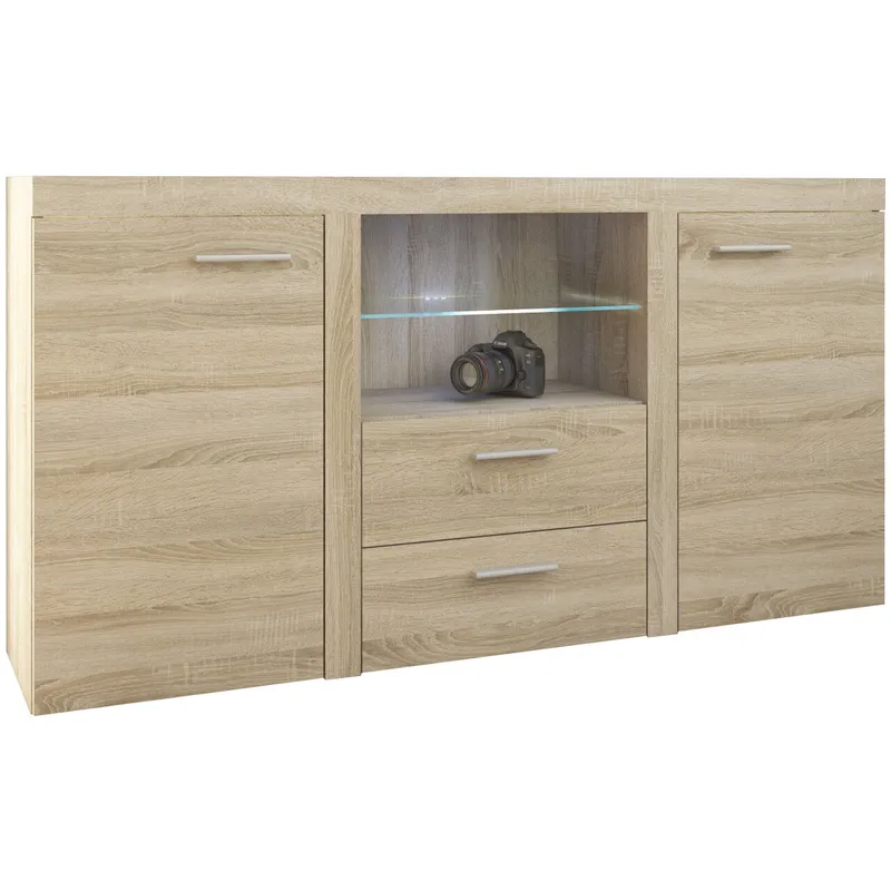Komoda RODOS 2D2SZ Dąb Sonoma