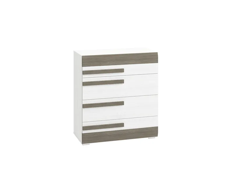 Komoda BLINCO BL08 86 Sosna Śnieżna / New Grey
