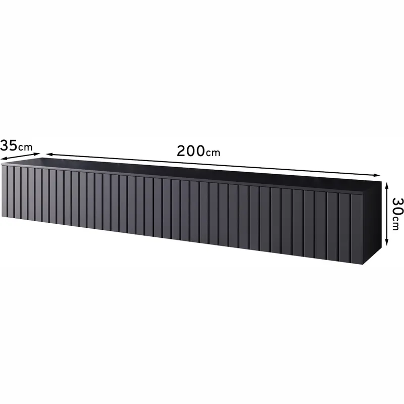 Komoda RTV XEYLO 200 - Czarna