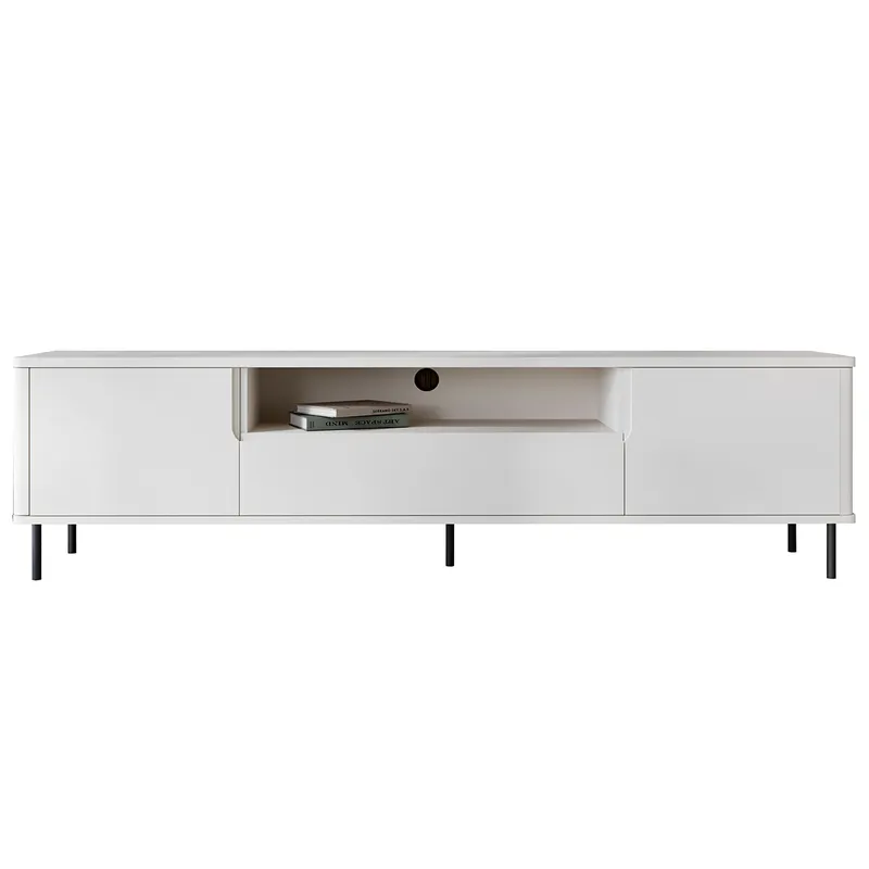Komoda RTV RADIUS 180NC - Biały