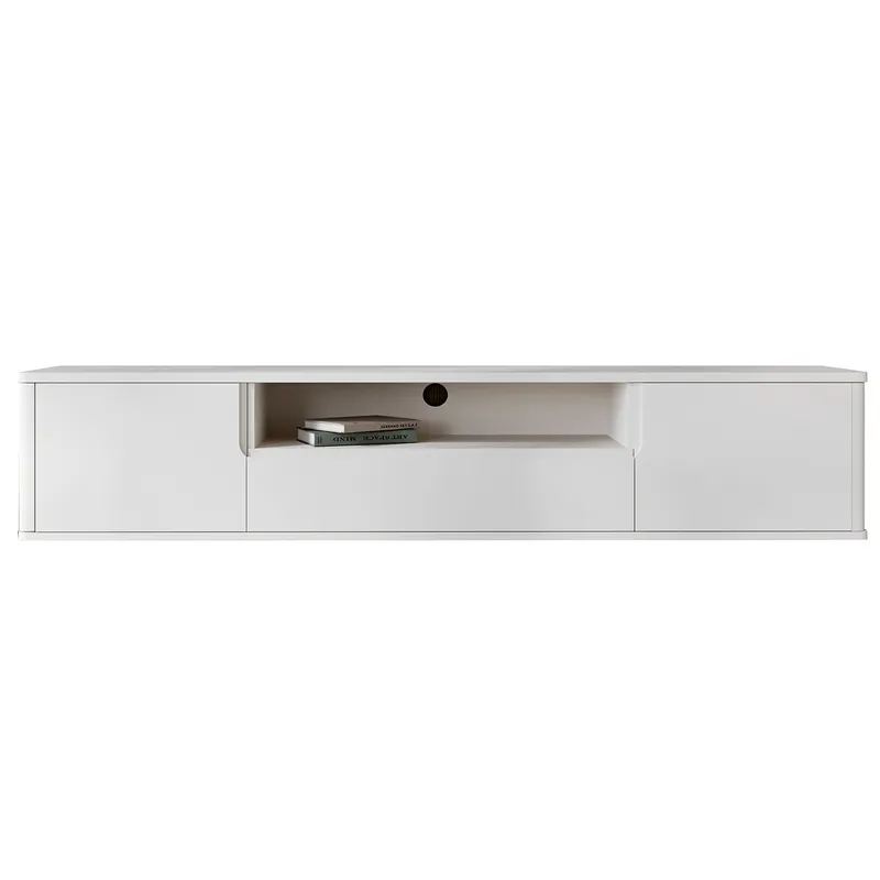 Komoda RTV Wisząca RADIUS 180 - Biały