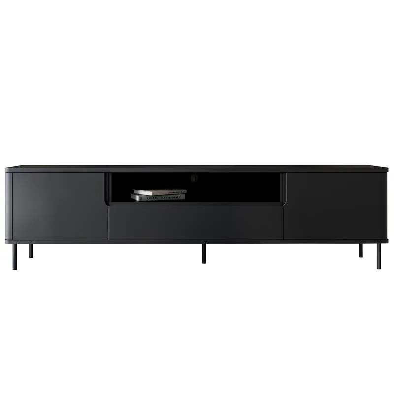 Komoda RTV RADIUS 180NC - Czarny