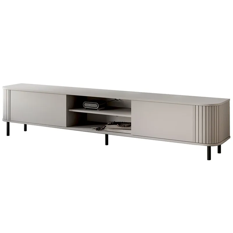Komoda RTV 220 2K ZENO Kaszmir / Czarny