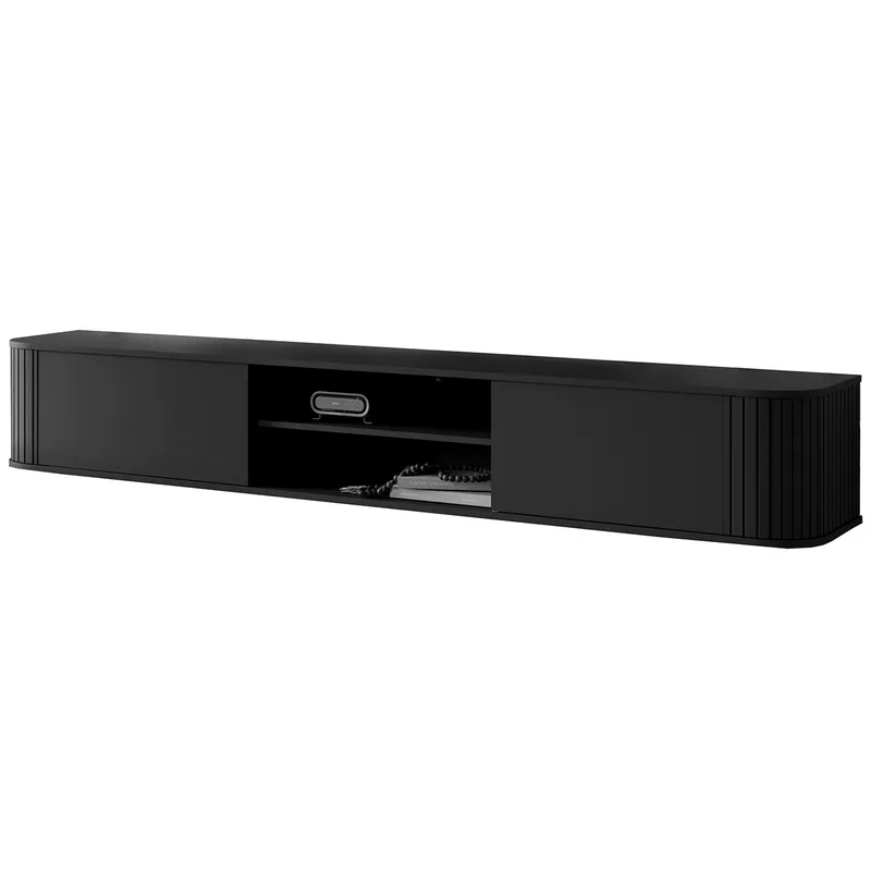 Komoda RTV 220 2K ZENO - Czarny