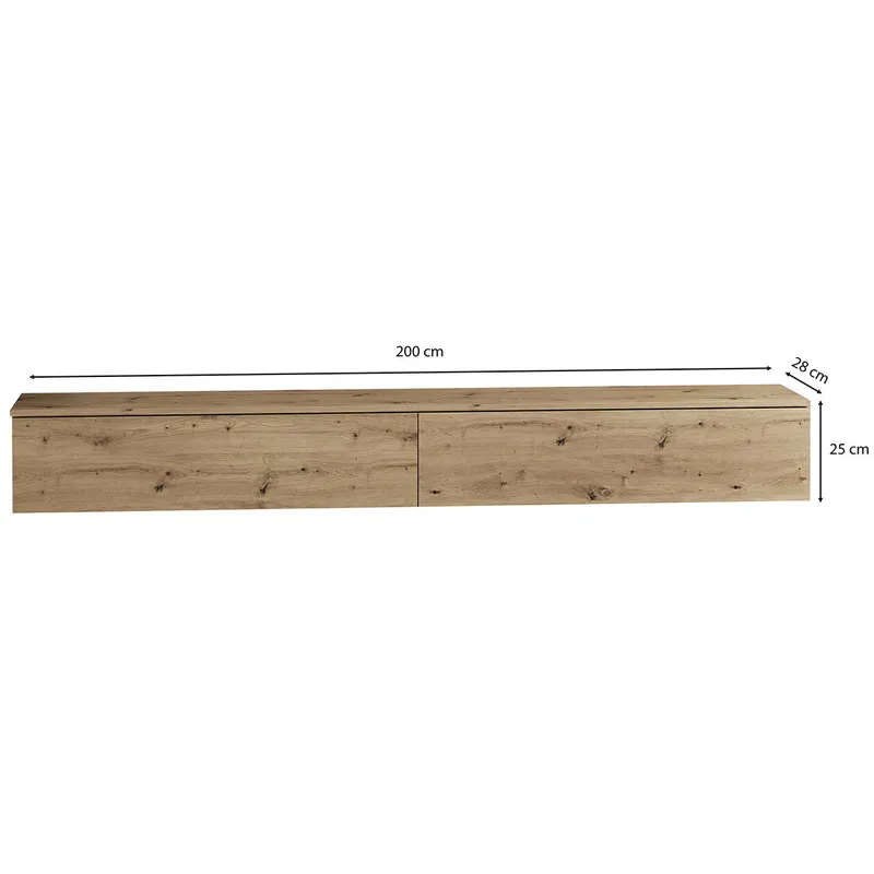 Komoda RTV 200 FIGO 01 Dąb Artisan