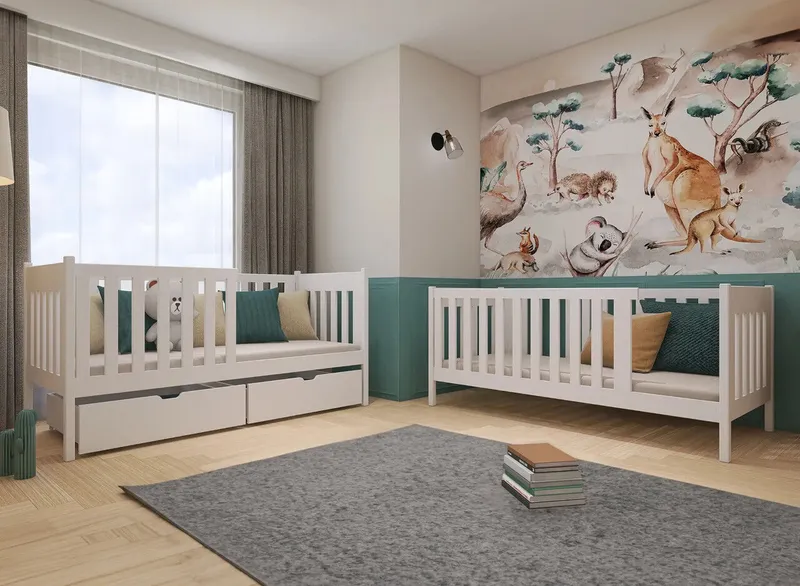 Łóżko Piętrowe 80x200 ALVA Sosna