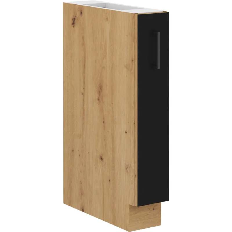 Szafka CARGO 15 MADERA 09 Dąb Artisan / Czarny