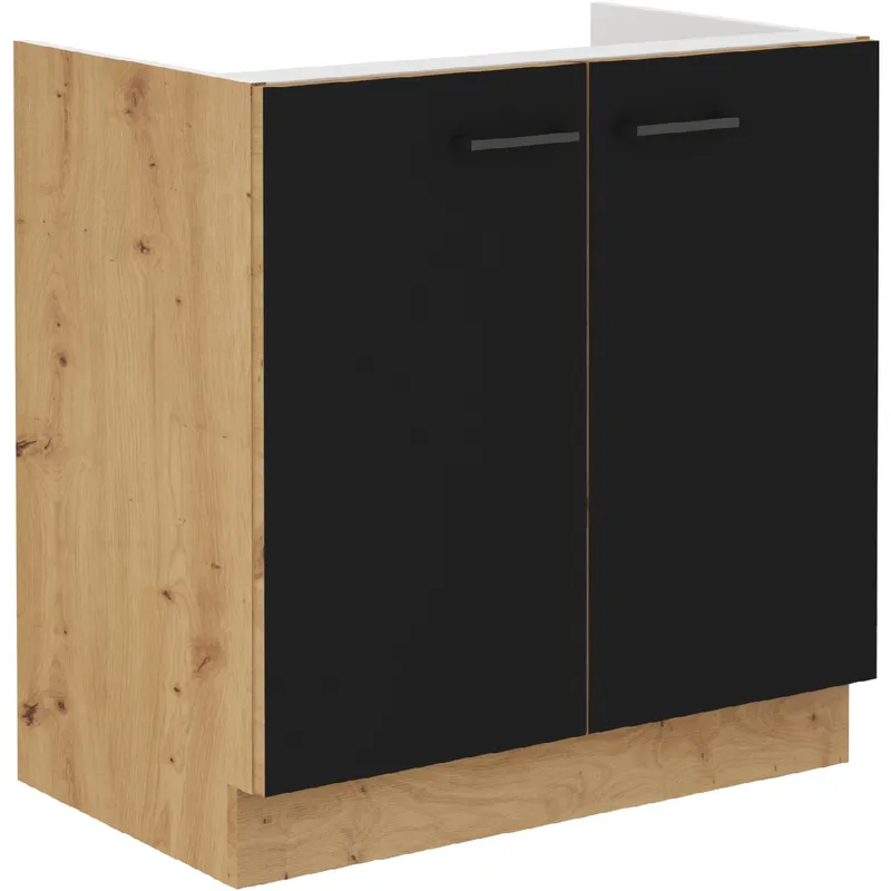 Kuchnia MADERA 2 Dąb Artisan / Czarny