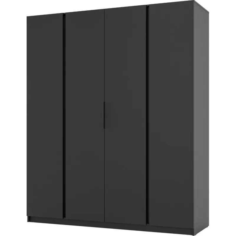 Szafa 200cm KAYA 07 - Czarna