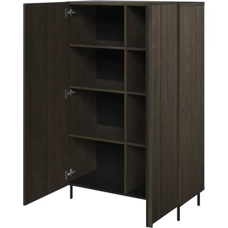 Komoda PIEMONTE PE05 Jesion Portland + - Czarny
