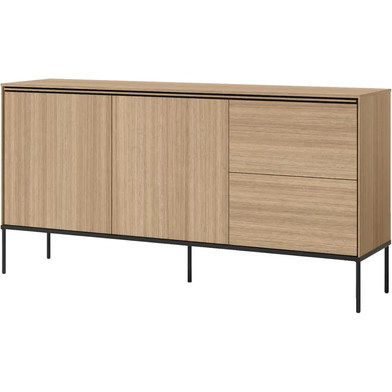 Komoda VISSO VI04 Dąb Linearny