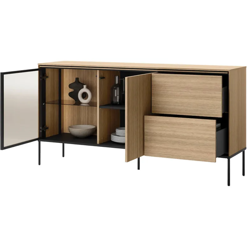 Komoda VISSO VI05 Dąb Linearny