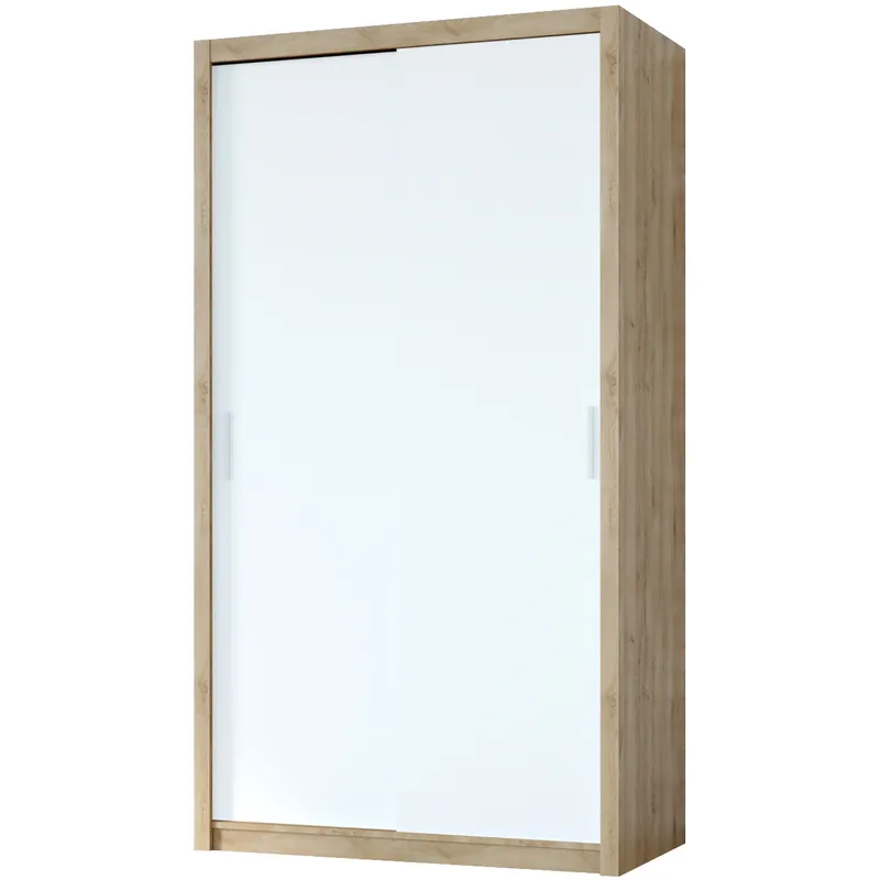 Szafa Przesuwna VISTA 120 Dąb Artisan / Biały