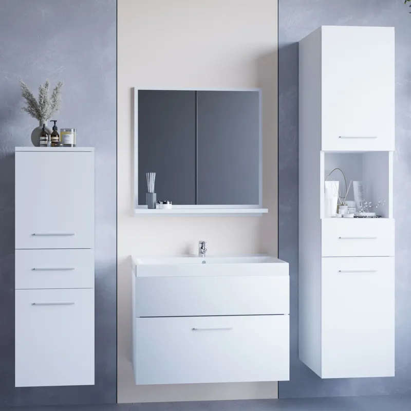 Łazienka LUPO Laminat - Biały