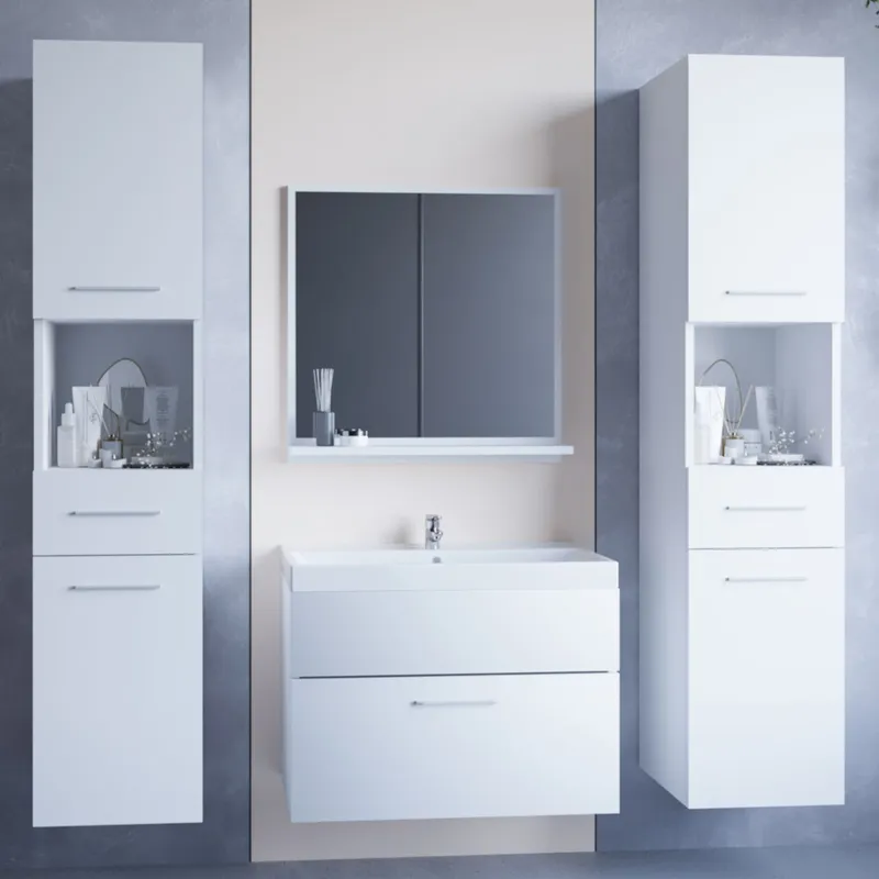 Łazienka LUPO MAX Laminat - Biały