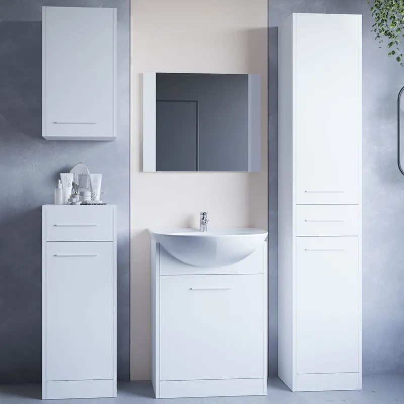 Łazienka SLIM Laminat - Biały