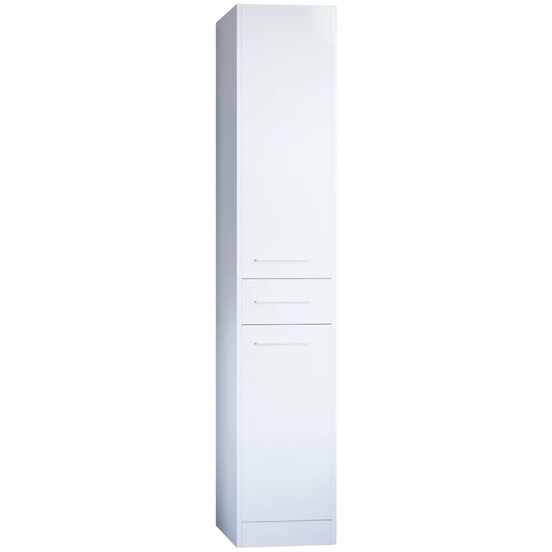 Szafka Łazienkowa Wysoka SLIM SL1 Laminat - Biały