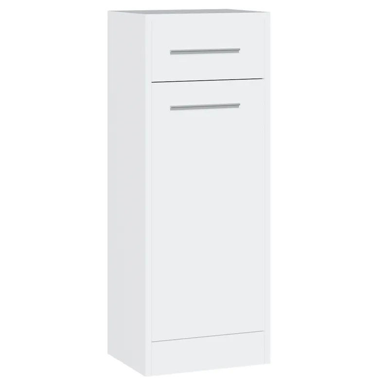 Szafka Łazienkowa Niska SLIM SL3 Laminat - Biały