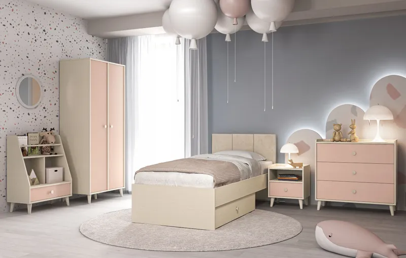 Meble Systemowe EVE 2 Piasek Pustyni / Millenial Pink