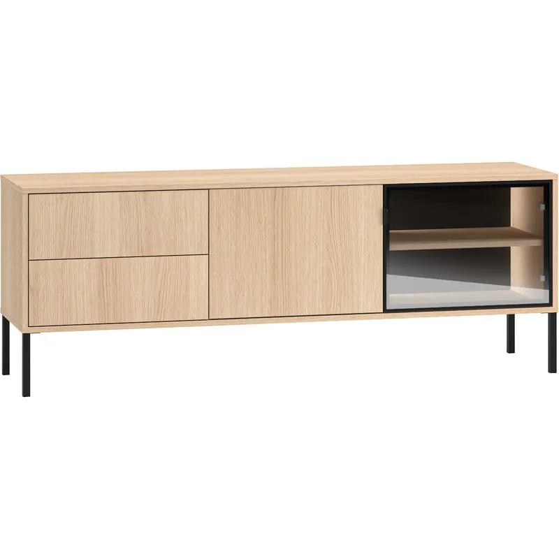 Komoda RTV BURSA 04 Dąb Lindberg