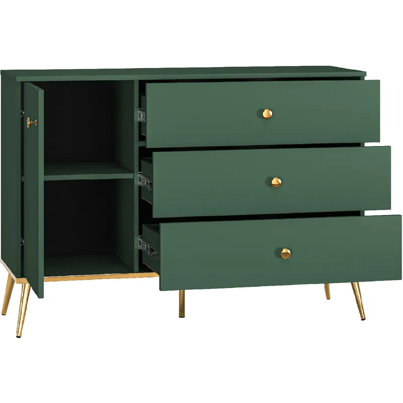 Komoda SOLER 04 Zieleń