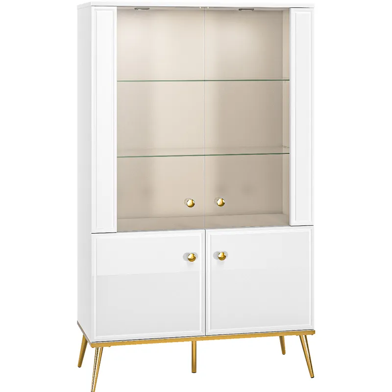 Witryna GOLDEN GL03 Biały Połysk