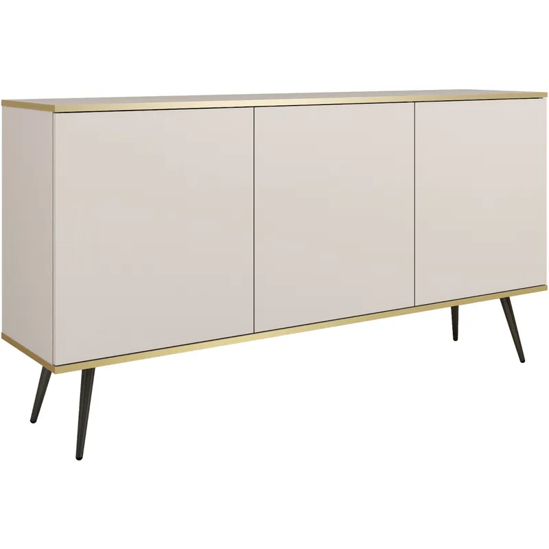 Komoda ARA K160 Beż + - Czarny