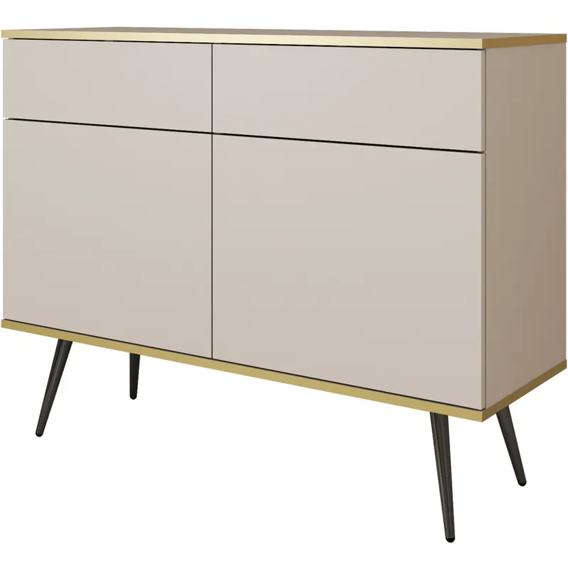 Komoda ARA KSZ107 Beż + - Czarny