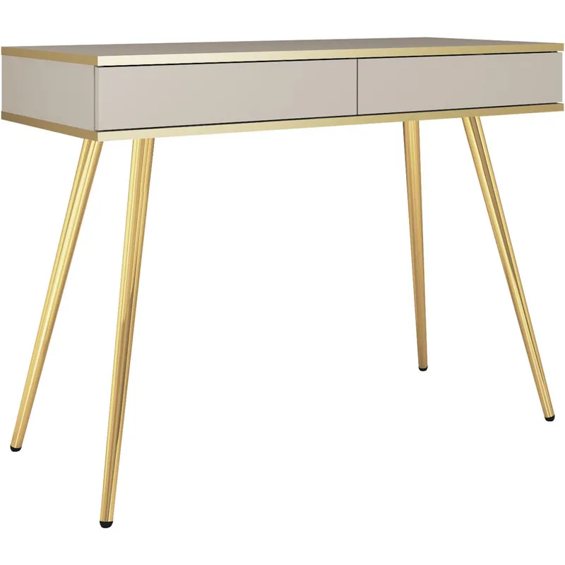 Toaletka ARA T102 Beż + - Złoty