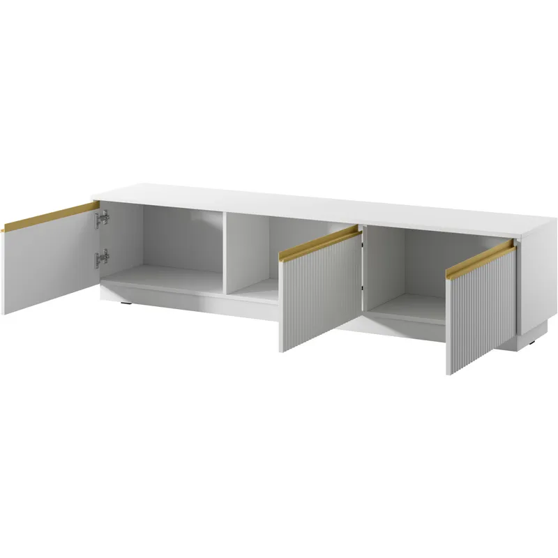 Szafka RTV 180 CROWN 01 - Biały