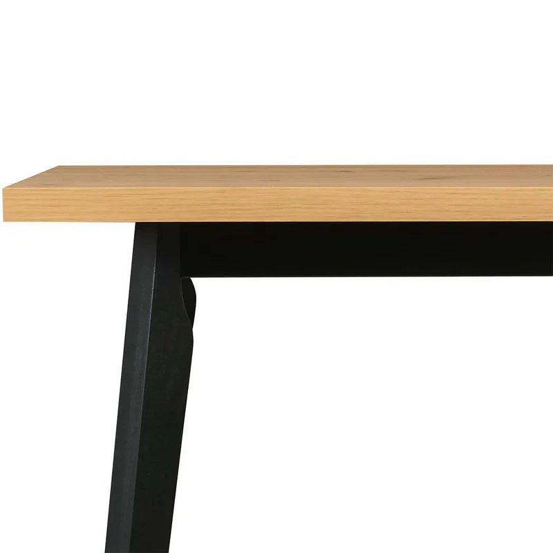 Stół DS46 80X140/180 Artisan Laminat / Czarny