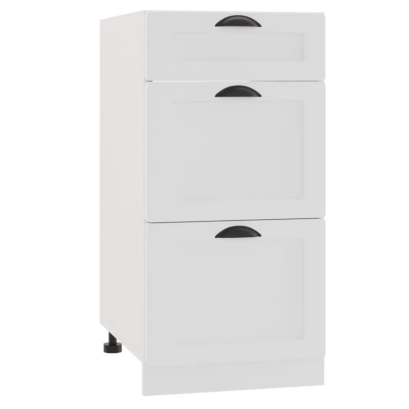 Szafka Dolna ADELINE D40 S/3 - Biała