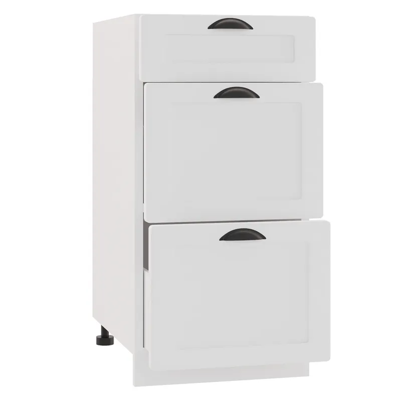 Szafka Dolna ADELINE D40 S/3 Granatowy Mat
